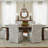 Upholstered Dining Chair With Skirted Design, Multiple Colors & Patterns Available-1114329794