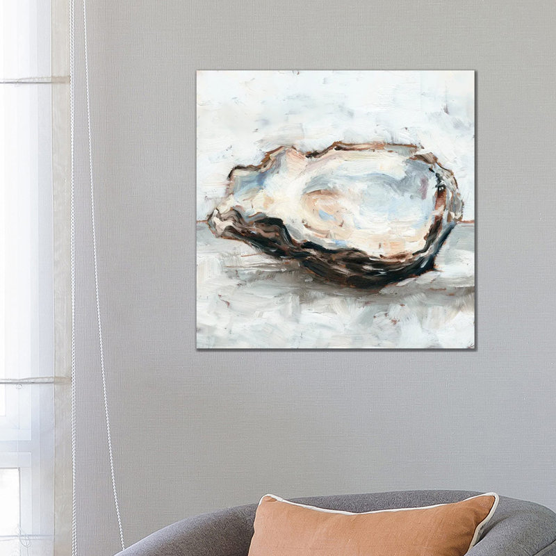 Oyster Study II by Ethan Harper - Wrapped Canvas Gallery-Wrapped Canvas Giclée, 66.04 cm H x 66.04 cm W x 1.91 cm D