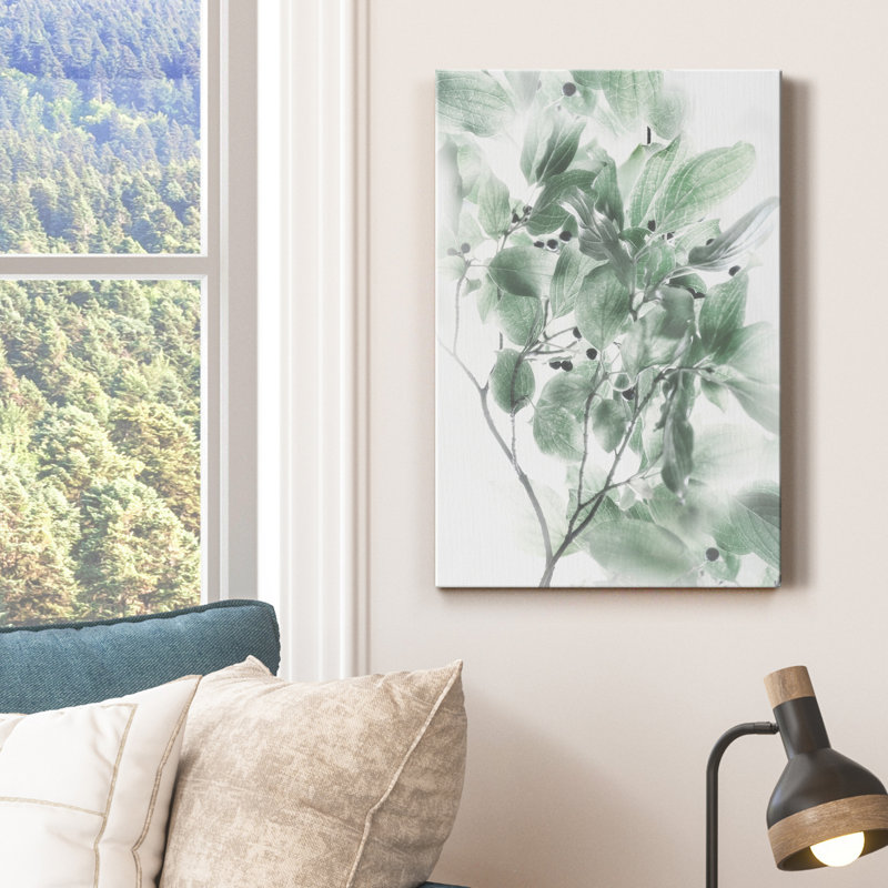 Berry Blush I - impression sur toile tendue, H 12 po x l 8 po x P 1 po