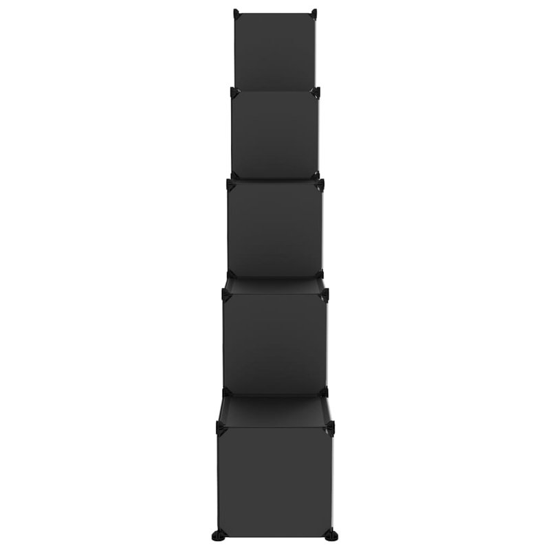 vidaXL Storage Cube Organizer with Cubes Stackable Organizer Modular Shelf PP
