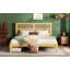 King Size Bed With Rattan Headboard-1456639398-1456639397