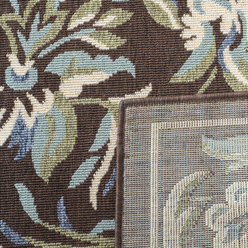Centeno Veranda Performance Floral Indoor/Outdoor Area Rug, Rectangle 2'7" x 5'