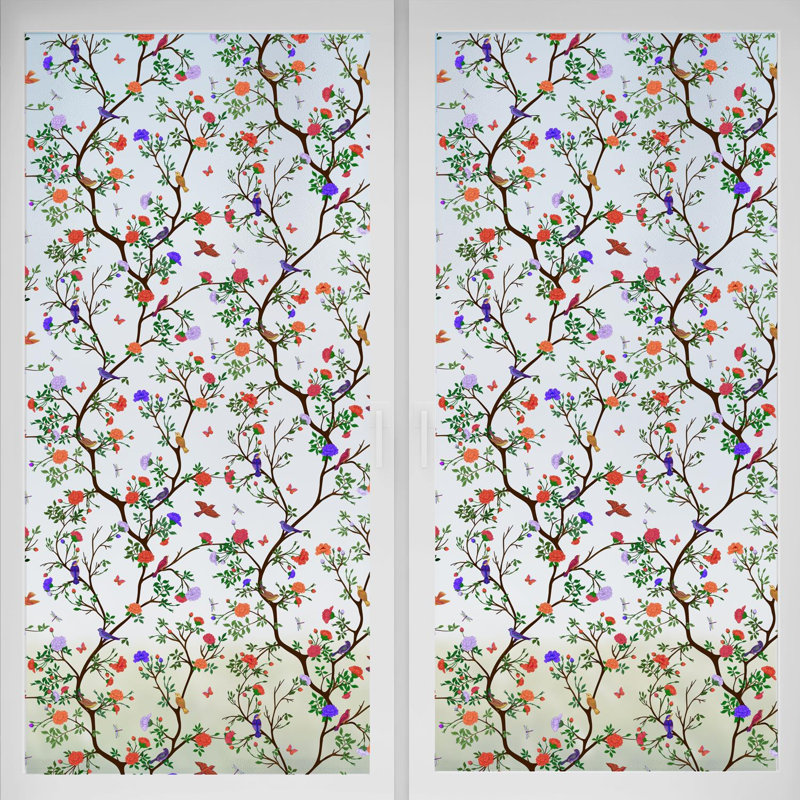 Plants & Flowers Window Decal