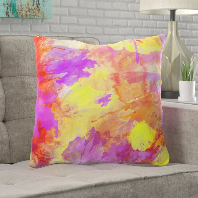 Coussin décoratif Eldorado, Microsuède, Intérieur