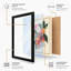 Peach Blossom Study Botanical - Framed Print-1197708290-1197708351