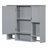 Bathroom Wall Cabinet With Mirror-717464914