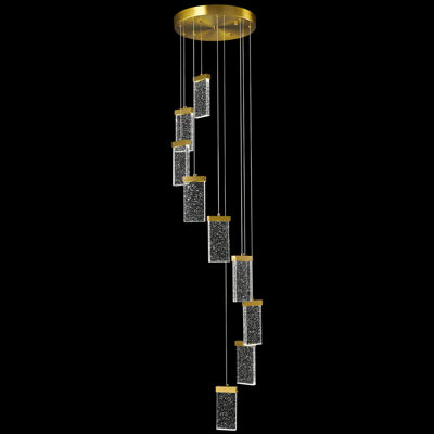 Luminaire suspendu en cristal Chandeliers Réglable Mordern