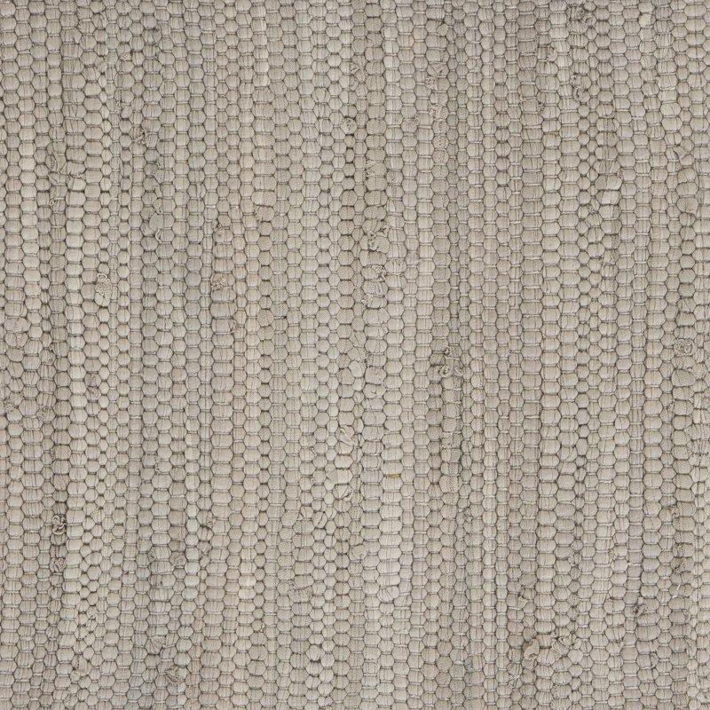 Kaide Cotton Geometric Square Placemat, Light Gray