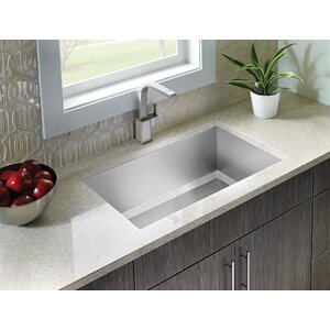 Moen 1600 Series Stainless Steel Single Bowl Kitchen Sink | Wayfair
