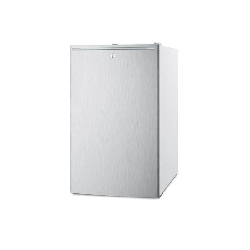 2.8 Cubic Feet Upright Freezer with Adjustable Temperature Controls, Reversible