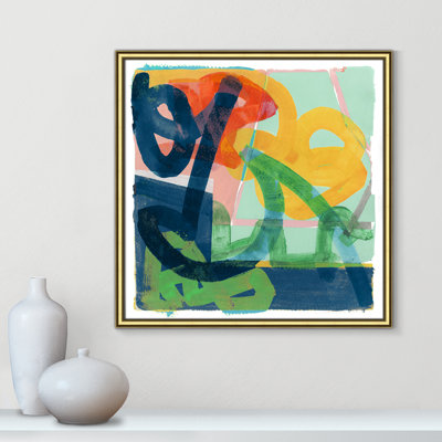 «Dwyer Link» par Cartissi - peinture encadrée