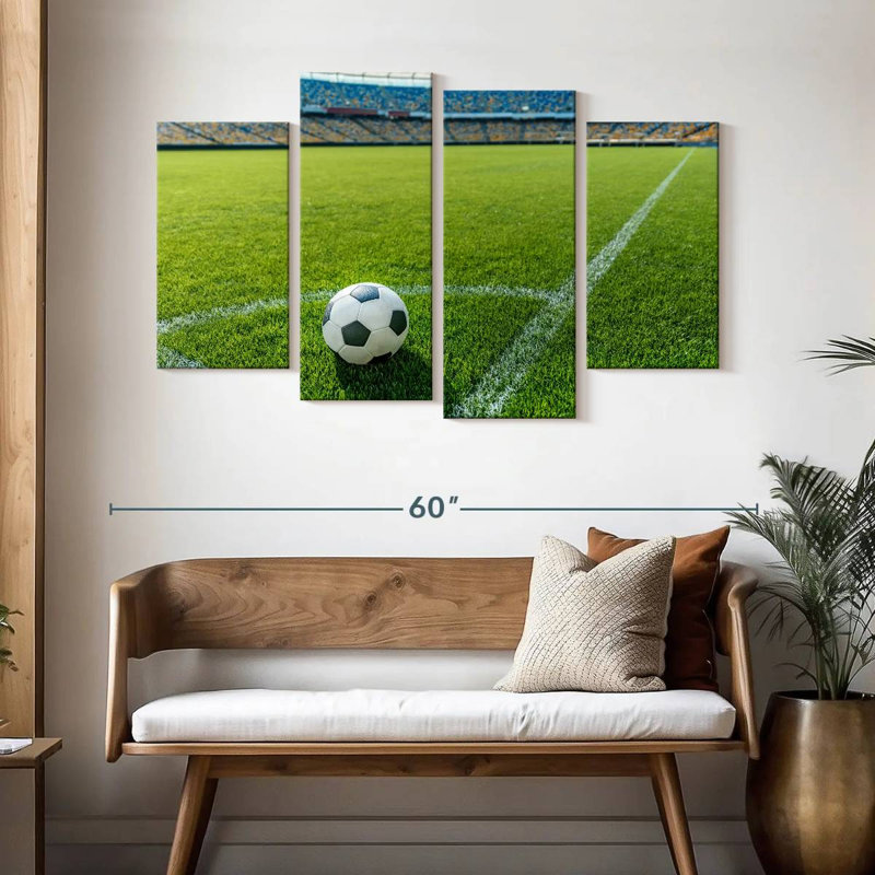 Sireci Soccer Corner Kick, 32" H x 52" W