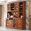 Buffet en noyer massif et bois manufacturé