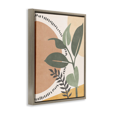 «Peachy Tropical Boho Gray» par Nataly White