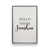 Polished Chrome Floater Frame n'est pas disponible
