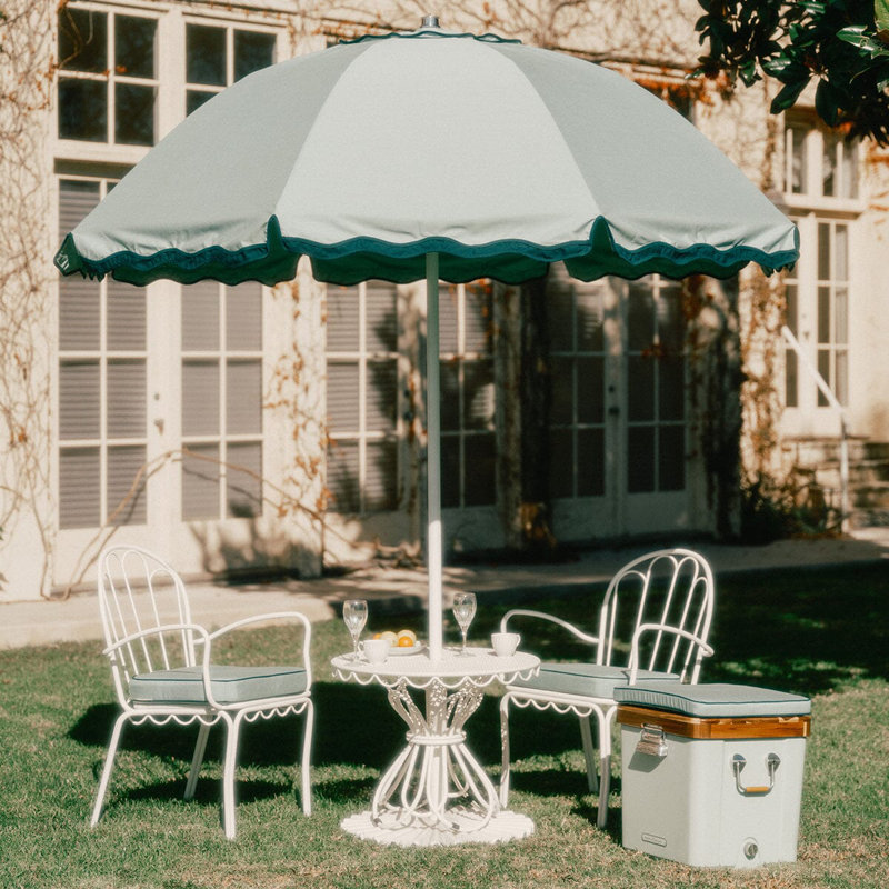 Le parasol de patio, Sarcelle / Vert