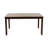 60.4" W 7-PCS DINING SET, CHERRY FINISH