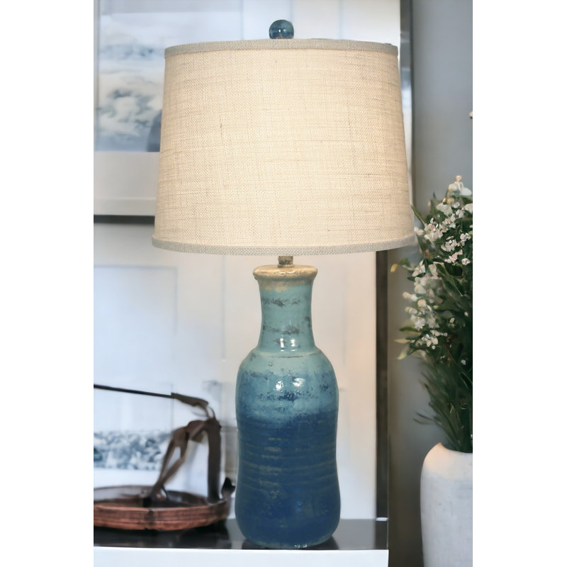 Lampe de table 29,5 "Vanatta, Blanc cassé, Bahama