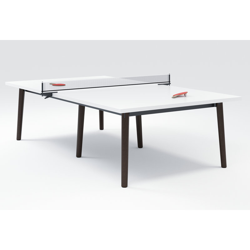 Della Indoor Conference Table Tennis Table (25mm Thick), White