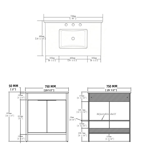 Dimensions du produit