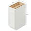 12" Soft White Shaker Ready-to-Assemble Base Cabinet with Solid Wood Doors and Soft-Close Dovetail Drawers