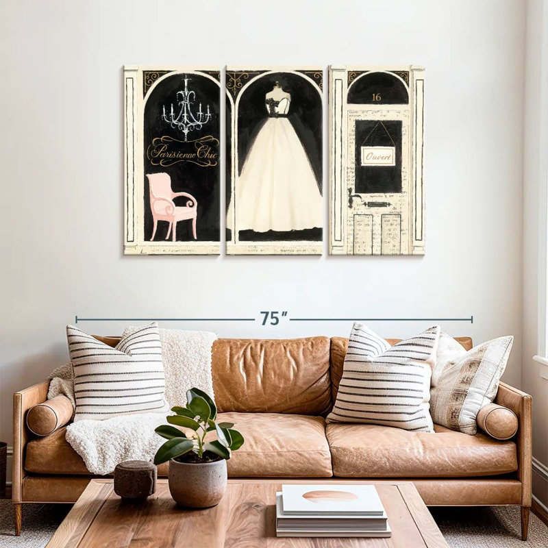 Lilie Parisienne Chic, 36" H x 57" W