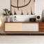 Meuble télé rétro - Rangement moderne compact-1748640127