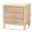 Table de chevet 3 tiroirs Camodeca
