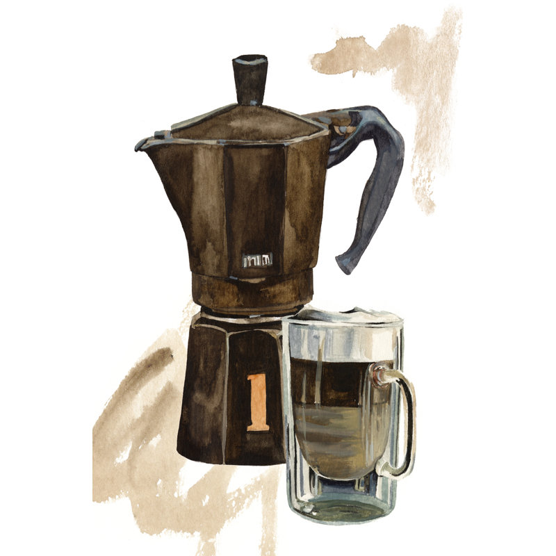 " Morning Coffee III ", 36" H x 24" W x 1" D
