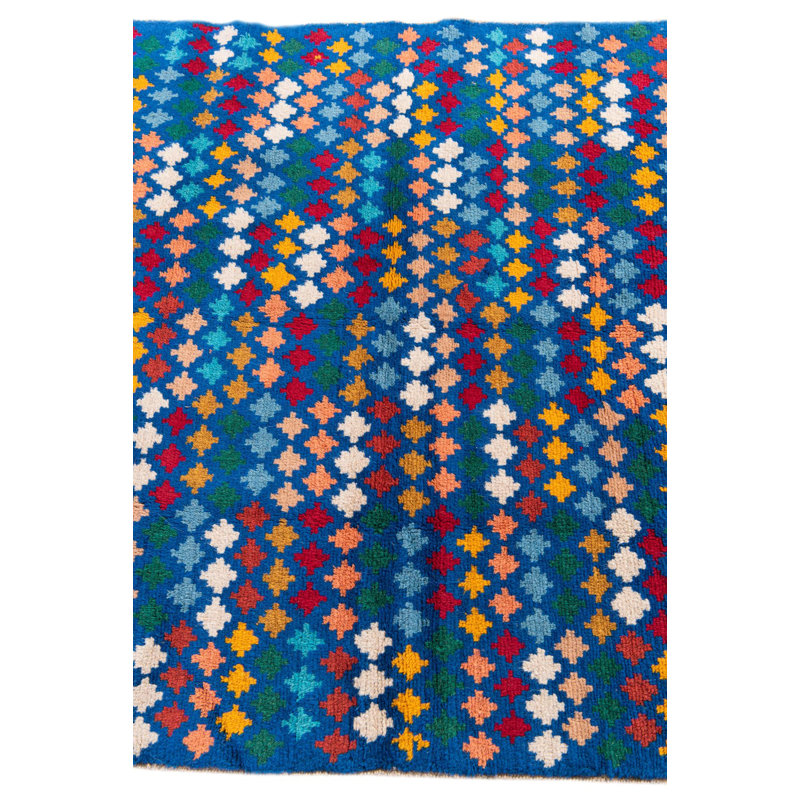Tapis bleu Quiroz