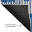 Tapis bleu marine de qualité supérieure lavable à la machine Prisco-1470467630