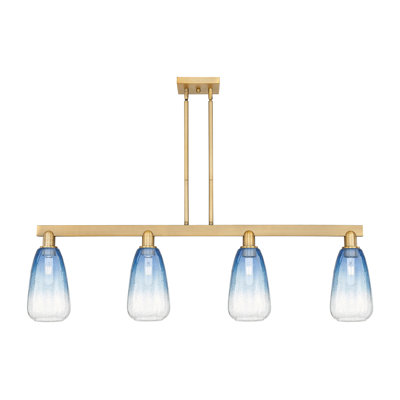 Glossop - 4 Light Stem Hung Island Light
