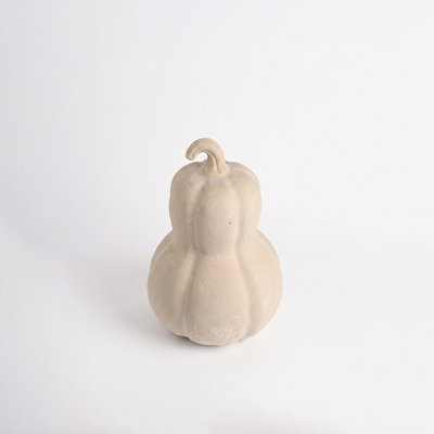 Paper Mache Pumpkin Dia 8.7"