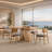Sculptural Curved Back Dining Set-1216318799-1218256103