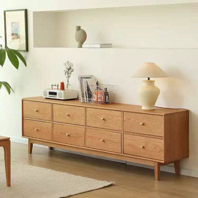 Meuble télé moderne en bois massif