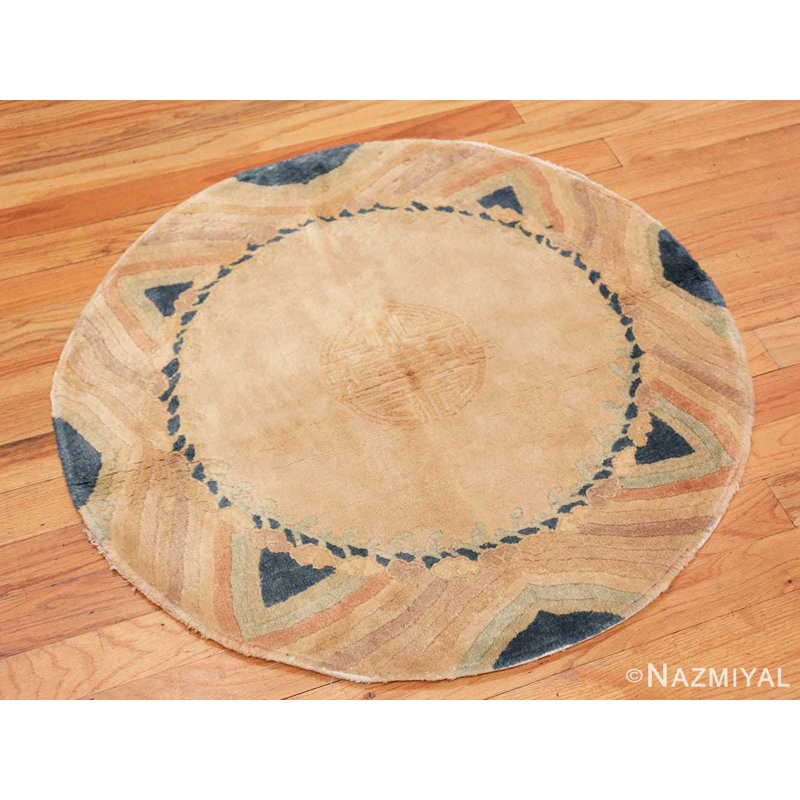 One-of-a-Kind Round 3'6" X 3'6" Area Rug