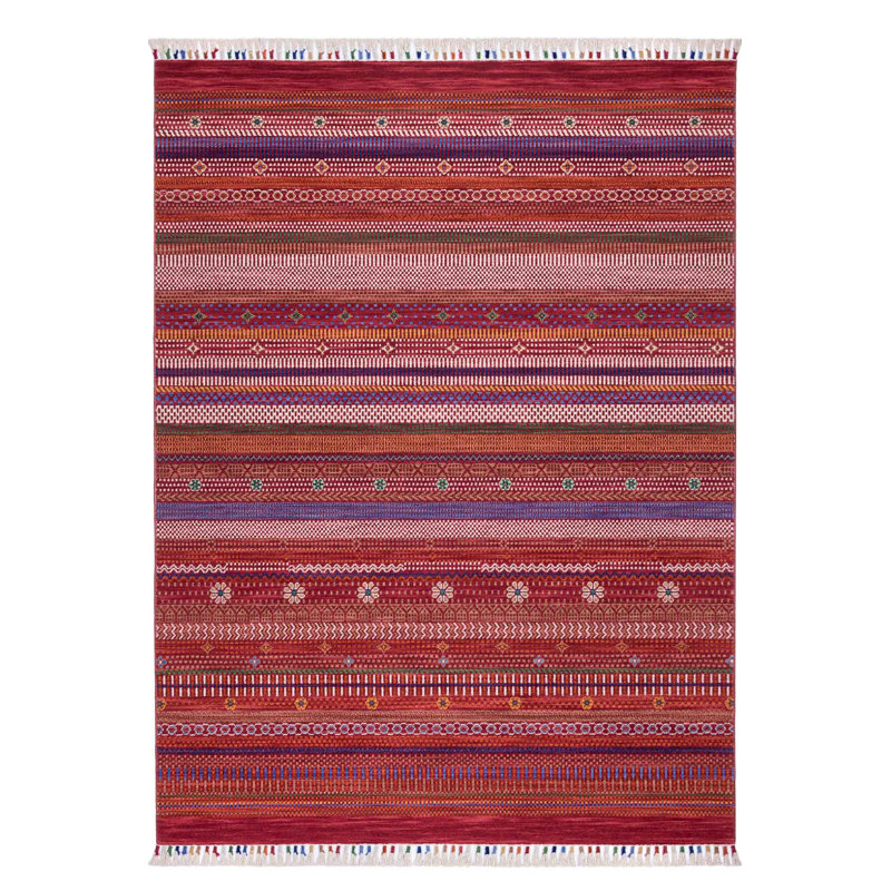 Leila Gordes Area Rug, Rectangle 5'5" x 8'1"