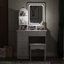 Ensemble de coiffeuse avec tabouret et miroir Moriah-1638569785