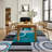 Washable Area Rug Modern Geometric Accent Rug, Non-Slip Contemporary Floor Mats, Stain-Resistant Soft Low Pile Indoor Carpet for Bedroom, Nursery, Living Room-1551697576-1545379894