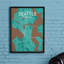 Seattle City Map - No Frame Print-1510570616