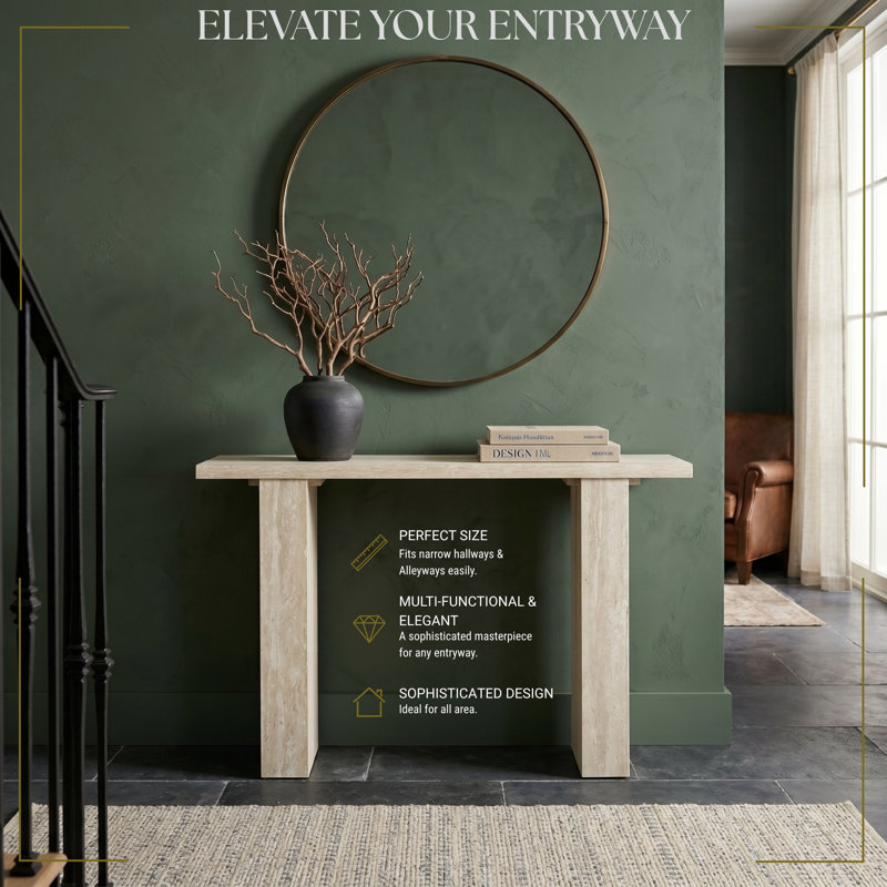 Caomhan 46.3" W Rectangular Console Table