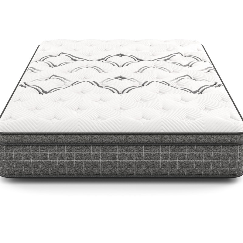 Matelas blanc 12,5 po, Très grand simple