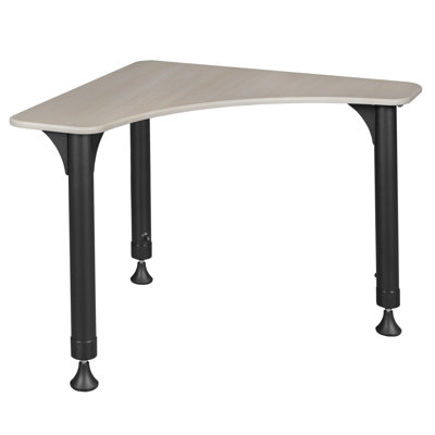 28 in Boomerang Height Adjustable Activity School Desk