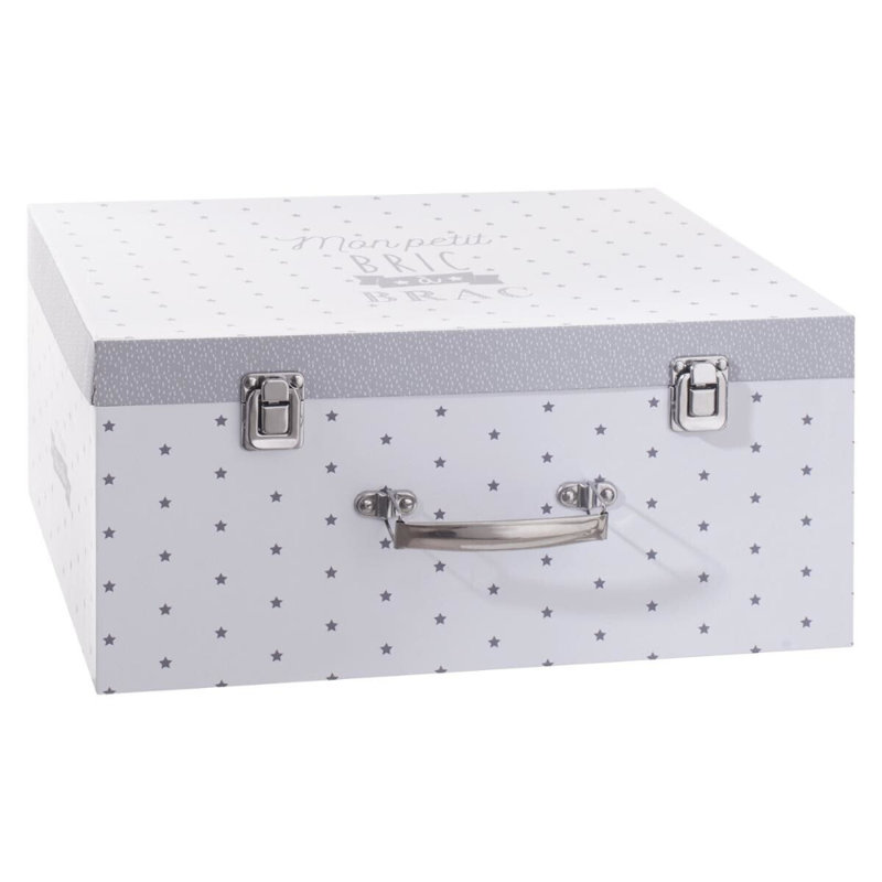White & Grey Children's Chests, Set Of 3