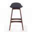 Ensemble de 2 tabourets de bar 28,5 po Mid-Century-1111641479-1111641477