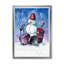 Décoration de Noël de bonhomme de neige jouant du tambour - Décoration murale traditionnelle sur toile-1890065067-1890065066