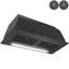 30-in 319-CFM Convertible Black Insert Range Hoods with Carbon Filter
