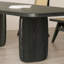 Table de salle à manger rectangulaire noire-913066140