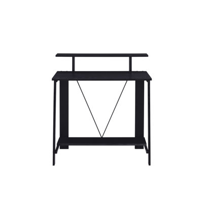 Nypho Antique White& Black Finish Writing Desk