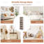 6 Pair Stackable Shoe Storage Box